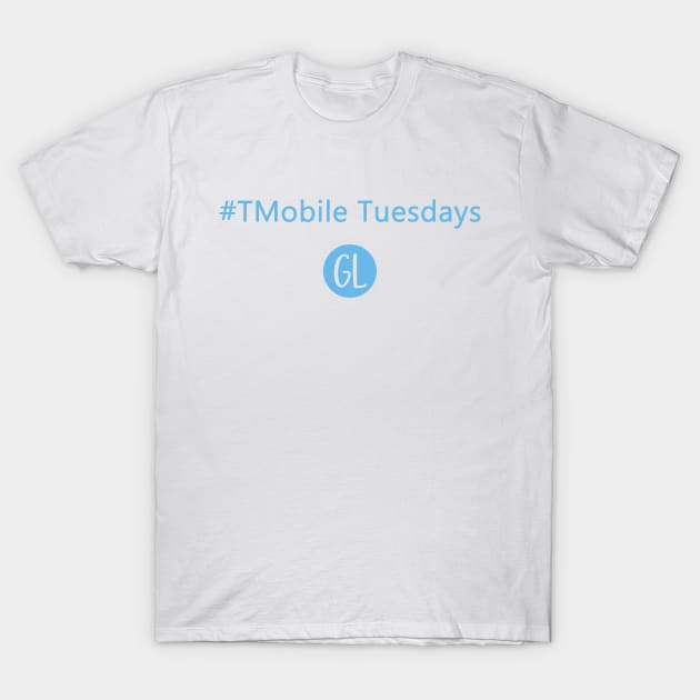 TMobile Tuesdays trendy hashtag T-Shirt by good_life_design